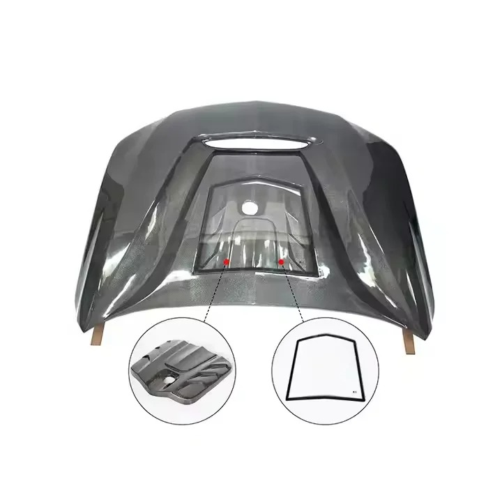 Carbon Fiber Engine Cover Front Bonnet for 2019 CT4 Upgrade Engine Hood